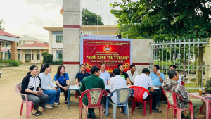 Cẩm Mỹ: Tổ chức mô hình "Buổi sáng thứ 7 vì dân"
