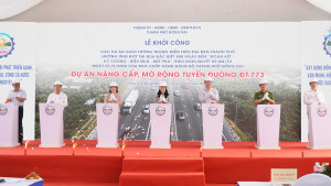 Đồng Nai khởi công Dự án Nâng cấp, mở rộng tuyến đường...